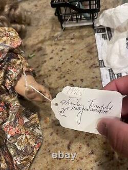 Rare 1930's 40s Shirley Temple Bedroom Doll American Character