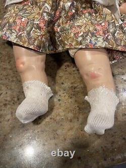 Rare 1930's 40s Shirley Temple Bedroom Doll American Character