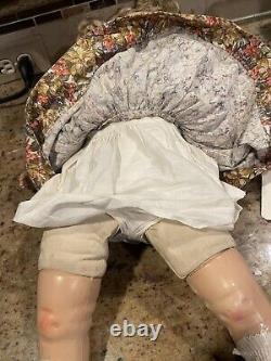 Rare 1930's 40s Shirley Temple Bedroom Doll American Character