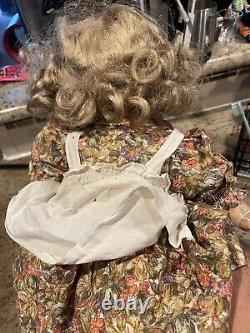 Rare 1930's 40s Shirley Temple Bedroom Doll American Character