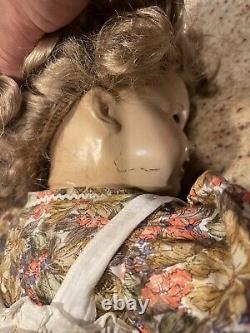 Rare 1930's 40s Shirley Temple Bedroom Doll American Character