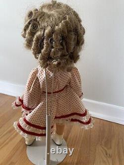 Rare 1930s Vintage 18 Shirley Temple Doll Composition Ideal N & T Girl Toy