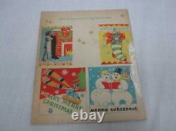 Rare 1937 Saalfield Shirley Temple Christmas Paper Doll Activity Book 1770 Uncut