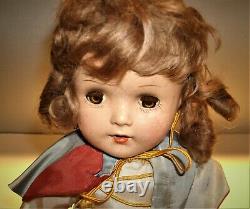 Rare Antique 1930's Shirley Temple Doll Composition 17 Original Clothing