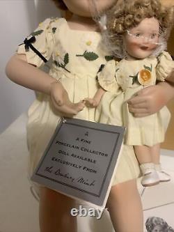 Rare Shirley Temple Doll And Her Little Miniature Shirley Doll