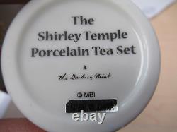 Rare Shirley Temple Lot Complete Collection of 3 Dolls and Porcelain Tea Set