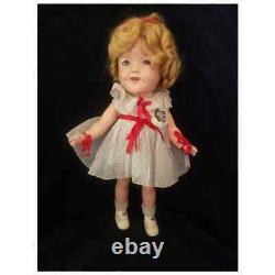 Rare Size Very Pretty All Original 1934 Ideal 11 Shirley Temple Doll