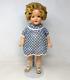Rare Vtg Antique 1930s Ideal N&t Shirley Temple 18 Composition Girl Doll Lt22
