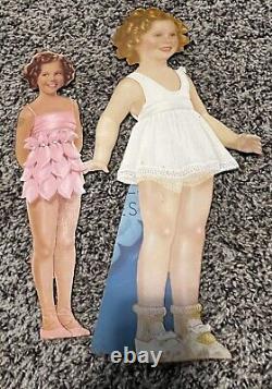 Rare Vintage 1930s & 40s Shirley Temple Paper Dolls Books Authorized Edition