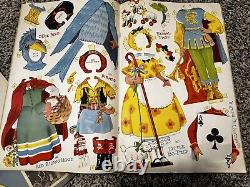 Rare Vintage 1930s & 40s Shirley Temple Paper Dolls Books Authorized Edition