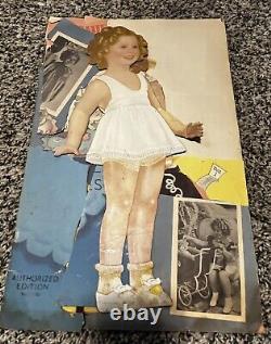 Rare Vintage 1930s & 40s Shirley Temple Paper Dolls Books Authorized Edition