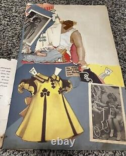 Rare Vintage 1930s & 40s Shirley Temple Paper Dolls Books Authorized Edition