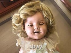 Rare Vintage 1934 Ideal Genuine Shirley Temple Composition Doll 18