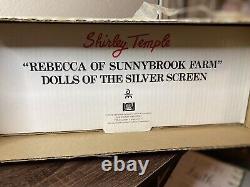 Rebecca Of Sunnybrook Farms Shirley Temple Porcelain Doll With Certificate