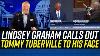 Republicans Are Turning On Tommy Tuberville Lindsey Graham Attacks Him Publicly