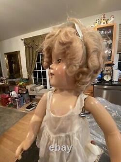 SHIRLEY TEMPLE 16 COMPOSITION DOLL WithORIG RARE OUTFITS, TRUNK & ACC 1930s
