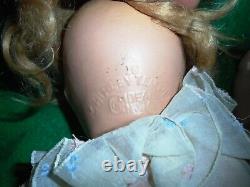 SHIRLEY TEMPLE COMPOSITION DOLL by IDEAL, 18 INCHES, 1930's ALL ORIGINAL