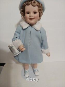 SHIRLEY TEMPLE Danbury Mint Doll PORCELAIN TODDLER DOLL COLLECTION SUNDAY BEST