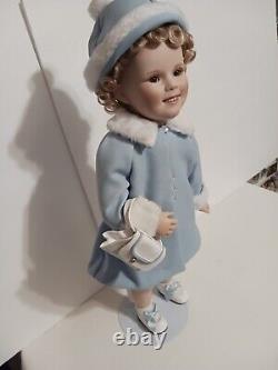 SHIRLEY TEMPLE Danbury Mint Doll PORCELAIN TODDLER DOLL COLLECTION SUNDAY BEST