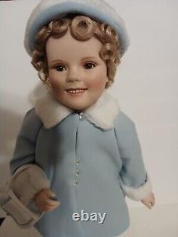 SHIRLEY TEMPLE Danbury Mint Doll PORCELAIN TODDLER DOLL COLLECTION SUNDAY BEST