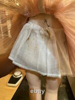 SHIRLEY TEMPLE EXC COMPO 22 DOLL WithTAGGED DRESS IN ORIGINAL BOX BY IDEAL EXC