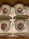 Shirley Temple Porcelain Teacups Set Of 4 Nib Sunflower Girl Cup Saucers Tea Lot
