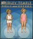 Shirley Temple Paper Dolls Saalfield #2112 1934 Uncut & Near Mint Not Reprint