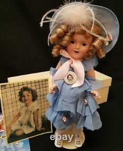 SHIRLEY TEMPLE SOUTHERN BELLE DANBURY MINT DOLL with BOX