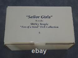 SHIRLEY TEMPLE Sailor Girls The Two Of A Kind Collection Box Danbury Mint