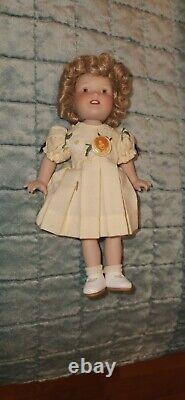 SHIRLEY TEMPLE TWO OF A KIND AND HER DOLL DANBURY MINT DOLLS with BOX vintage 1930