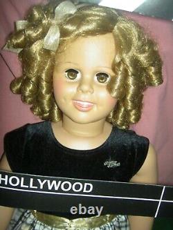 SHIRLEY TEMPLE life size, 33, PlayPal doll with TWIST wrist, gorgeous hair etc