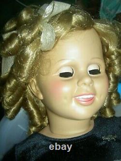 SHIRLEY TEMPLE life size, 33, PlayPal doll with TWIST wrist, gorgeous hair etc