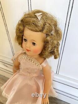 Shirley Temple 12 in Ideal vinyl doll late 1950s-early 1960s (in white box)