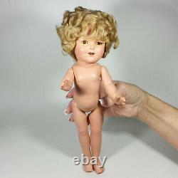 Shirley Temple 13 Vintage 1930's Ideal Composition Doll