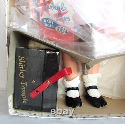 Shirley Temple 17 Flirty Eye Hang Tags Pin Tagged Brochures Black Case MIB