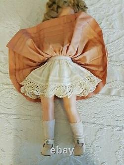 Shirley Temple 17 inch doll circa 1930s by Ideal