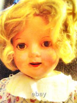 Shirley Temple 18 Composition Doll Restored