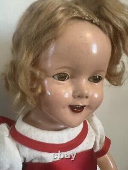 Shirley Temple 18 inch composition doll