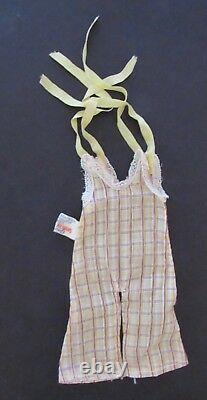 Shirley Temple 1930's Ideal Brown Playsuit Jumpsuit For 13 Composition Doll