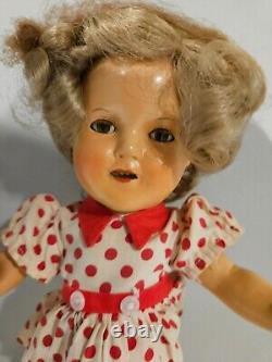 Shirley Temple 1930's dolls collection with original accessories