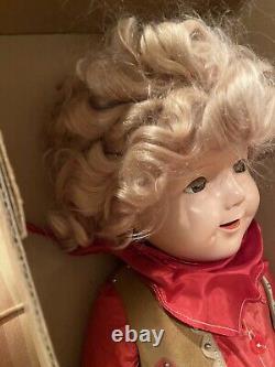 Shirley Temple 27 Composition Doll In Texas Centennial Costume By Ideal In Box