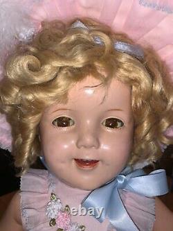 Shirley Temple 27 in compo doll Little Colonel