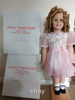 Shirley Temple 35 Playpal By Danbury Mint all Original and 5 outfits