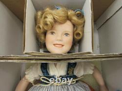 Shirley Temple CAPTAIN JANUARY & HEID Porcelain Dolls 10 Danbury Mint New COA