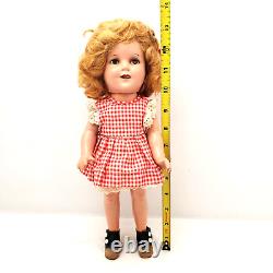 Shirley Temple Composition Doll 13 USA Vtg
