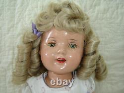 Shirley Temple Composition Doll Eegee Miss Charming 18 EG