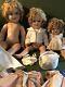Shirley Temple Composition Doll Lot Plus Outfits. Three Dolls