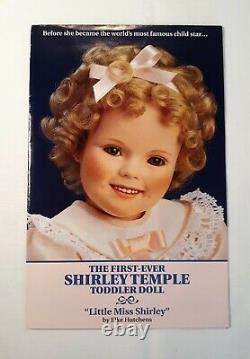 Shirley Temple Danbury Mint Little Miss Shirley Toddler Porcelain Doll Nib