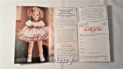 Shirley Temple Danbury Mint Stand Up And Cheer Porcelain Doll Nib