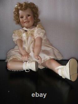 Shirley Temple Danbury Mint Vintage Little Miss Shirley Doll In Original Box on